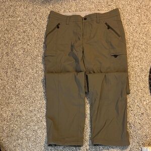 Women's Olive Utility Trousers